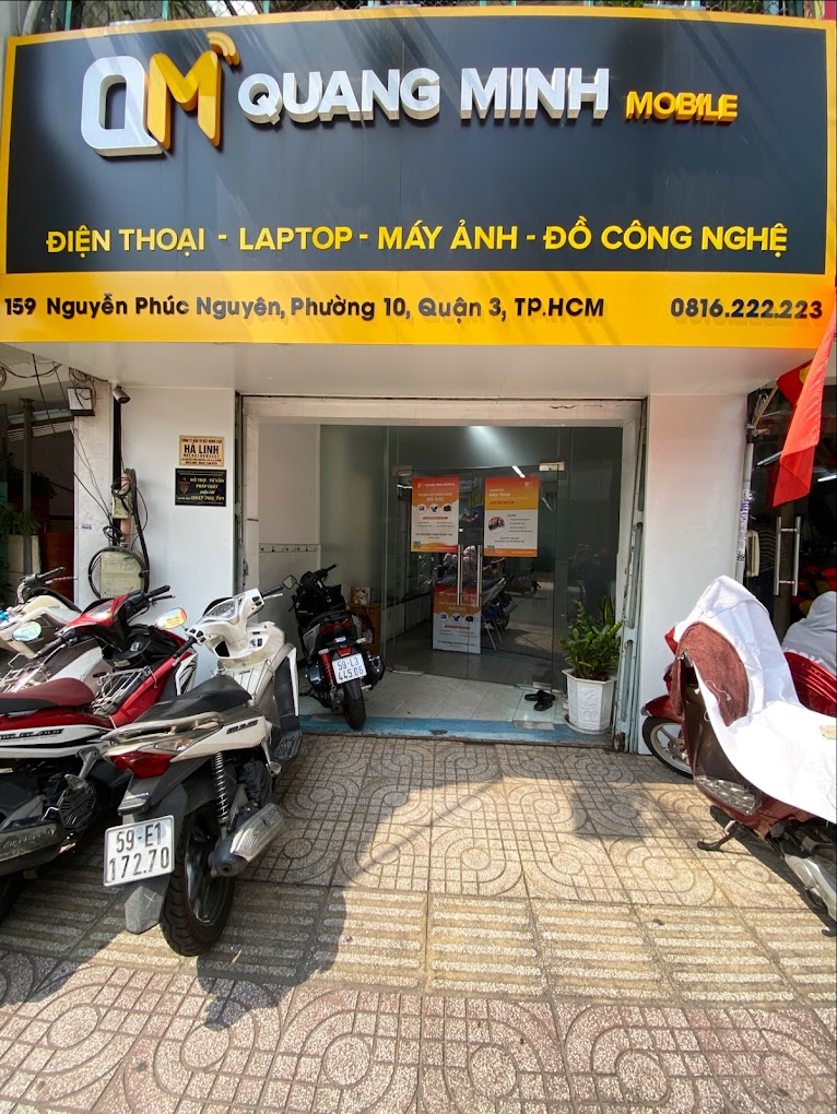 Cửa hàng thu mua điện thoại cũ Quang Minh Mobile Quận 3